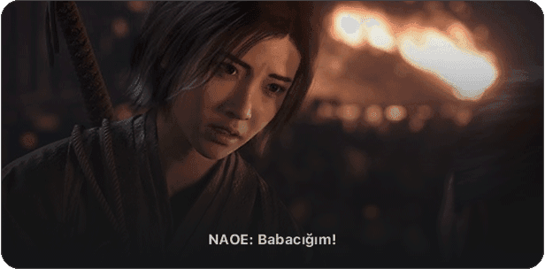 Oyun içinde Türkçe yamanın stilize gösterimi